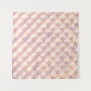 Tapete De Parede Padrão abstrato de quatro folhas em pastel brilhan