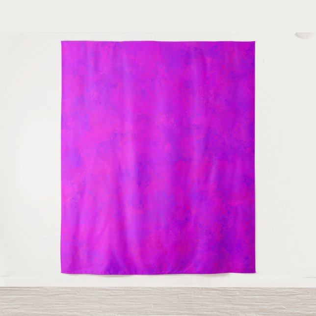 Tapete De Parede Padrão Abstrato Rosa Roxo (Frente)