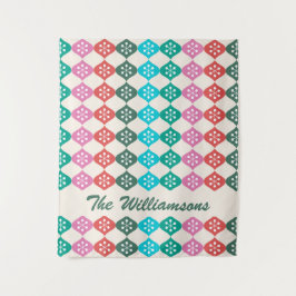 Tapete De Parede Padrão Atômico do Mod do Médio Retroativo Personal