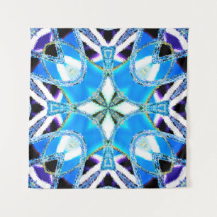 Tapete De Parede Padrão colorido, azulejos cerâmicos e materiais ab