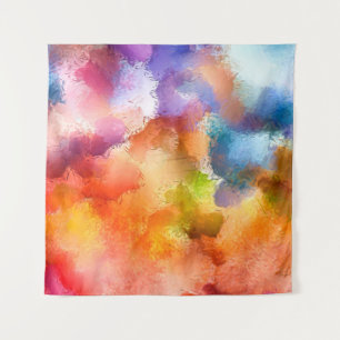 Tapete De Parede Padrão de abstrato de arte digital. Desenho manual