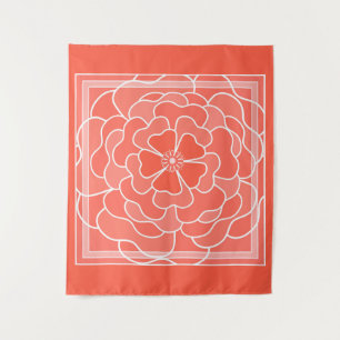 Tapete De Parede Padrão de abstrato de laranja