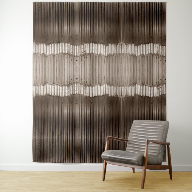 Tapete De Parede Padrão de Abstrato único marrom e bege (In Situ)