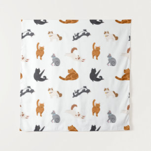 Tapete De Parede Padrão de Cat