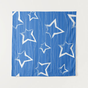 Tapete De Parede Padrão de estrelas