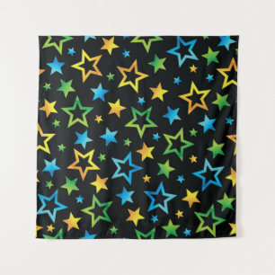 Tapete De Parede Padrão de estrelas