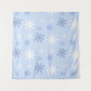 Tapete De Parede Padrão de flocos de neve