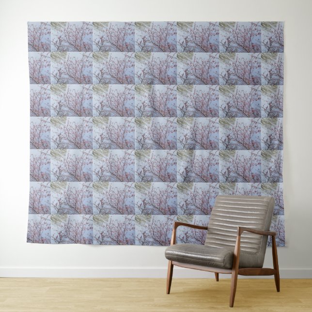 Tapete De Parede Padrão de Flor Clássico Moderno (In Situ (Horizontal))