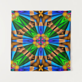 Tapete De Parede Padrão de Flores de Abstrato exclusivo