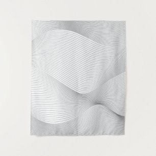Tapete De Parede Padrão de onda moderno, simples, legal, abstrato