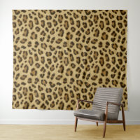 Padrão de Pele de Impressão de Animais do Leopardo