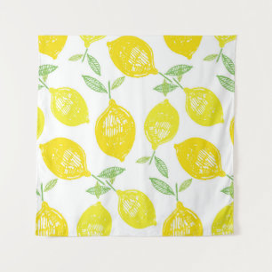 Tapete De Parede Padrão de porta de Fruta tropical
