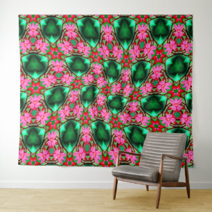 Tapete De Parede Padrão de Rosa do deserto bonito