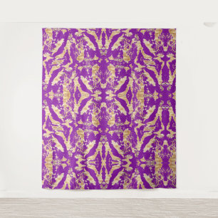 Tapete De Parede Padrão de textura de mármore dourado elegante e so