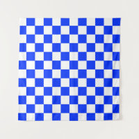 Padrão de Verificação Branco Azul