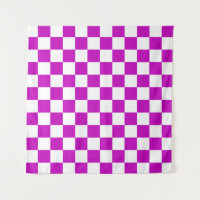 Padrão de Verificação Branco Roxo