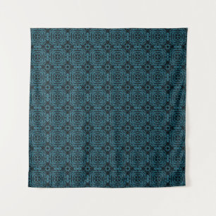 Tapete De Parede Padrão decorativo de vintage sem costura com ornam