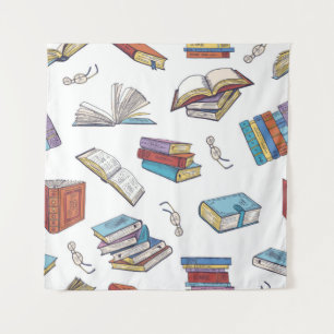 Tapete De Parede Padrão do livro