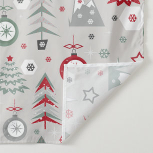 Tapete De Parede Padrão do Natal de inverno.