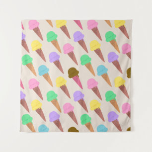 Tapete De Parede padrão do sorvete