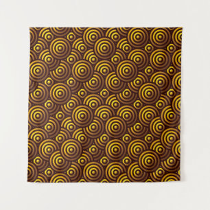 Tapete De Parede Padrão Dourado sem falhas