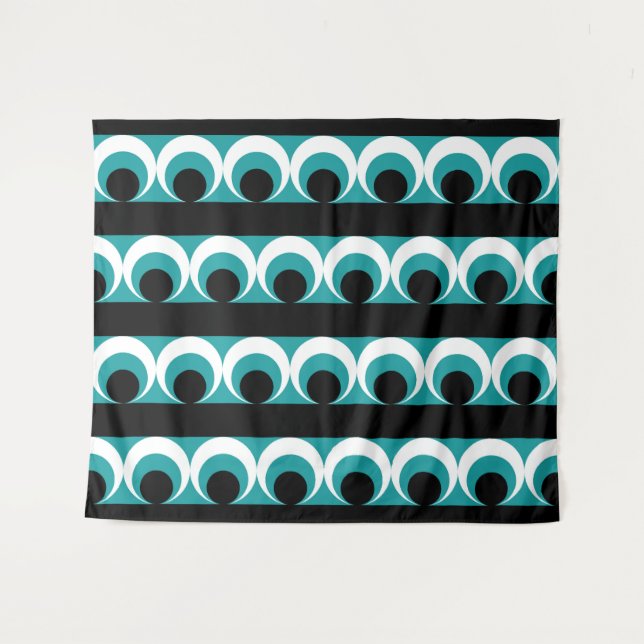 Tapete De Parede Padrão geométrico (Frente (Horizontal))