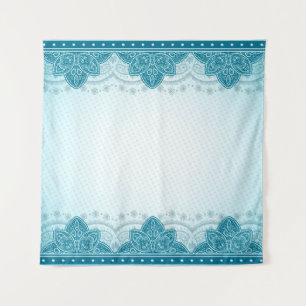 Tapete De Parede Padrão indiano oriental mandala paisley