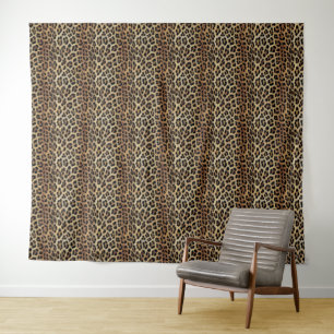 Tapete De Parede Padrão leopardo, tigre, pele leopardo, moda,