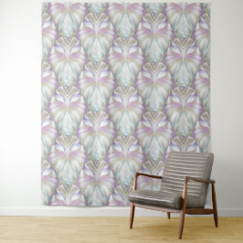 Tapete De Parede Padrão Pastel Purple Oracle Owl