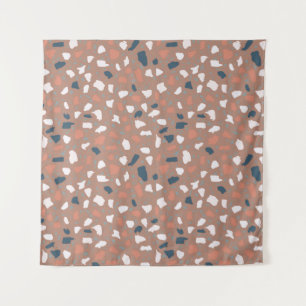 Tapete De Parede Padrão perfeito para pisos Terrazzo. Pedra de colh