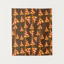 TAPETE DE PAREDE PADRÃO PIZZA