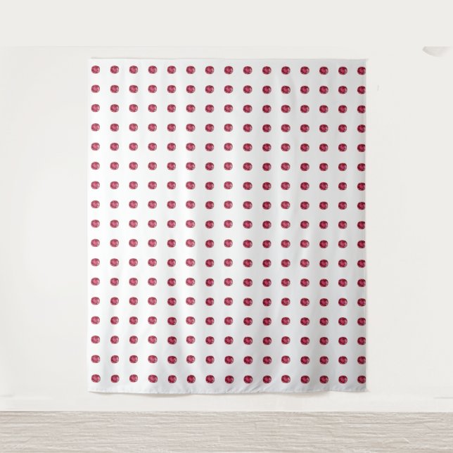 Tapete De Parede Padrão Rosa (Frente)