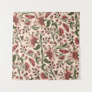 Tapete De Parede Padrão sem costura com flores de fantasia, parede 