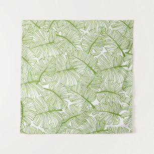 Tapete De Parede Padrão sem costura Monstera deixa o fundo. Flora