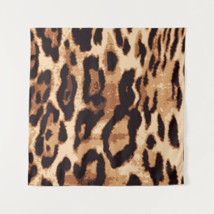 Tapete De Parede Padrão sem falhas de impressão leopardo