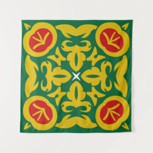 Tapete De Parede Padrão Tradicional Islâmico. Bandana impressão