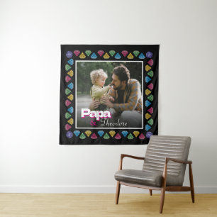 Tapete De Parede Pai Personalizado e Proteção de Fotografias para C