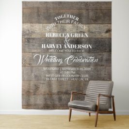 Tapete De Parede painel de casamento de celeiro de madeira country 