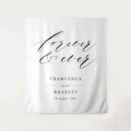 Tapete De Parede Painel de Fundo para Cerimônia de Casamento Eterna