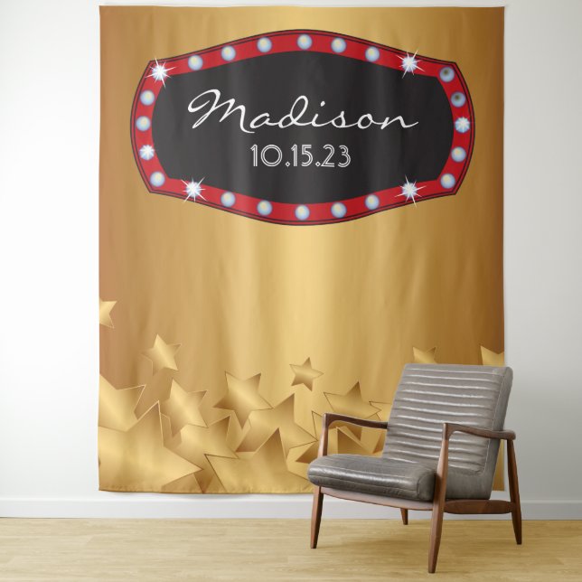 Tapete De Parede Painel de Fundo para Foto da MARQUEE DA BROADWAY (In Situ)