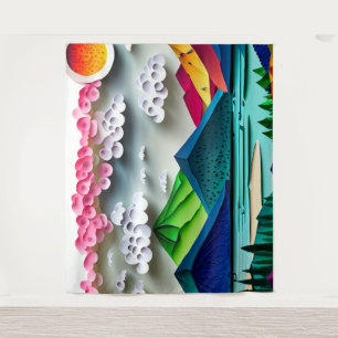 Tapete De Parede Paisagem de Papel
