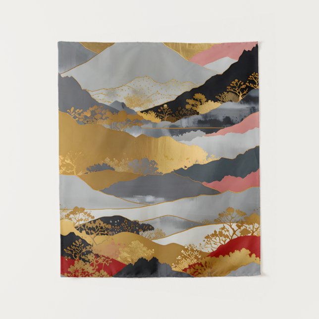 Tapete De Parede Paisagem Japonesa (Frente)