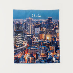 Tapete De Parede Paisagem urbana de Osaka, Japão