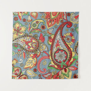 Tapete De Parede Paisley Perfection: Padrão Vintage Oriental