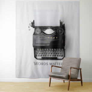 Tapete De Parede Palavras são importantes para máquinas de escrever