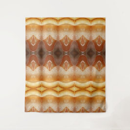 Tapete De Parede Pale Peachy Ikat Pouf