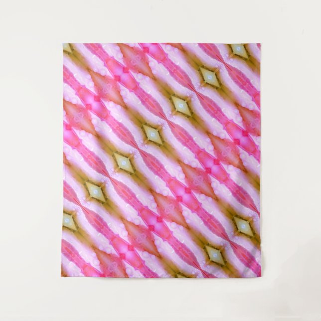 Tapete De Parede Pale Peachy x Miami Ikat (Frente)