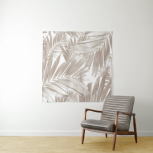 Tapete De Parede Palm Deixa o padrão amor #4 #tropical #wall #decor