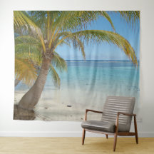 Palm Tree Beach Scense Ocean Landscape