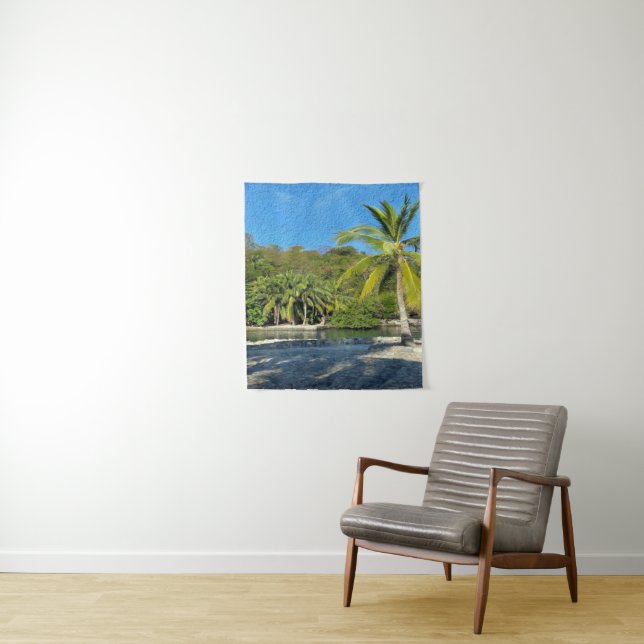 Tapete De Parede Palm Trees em Zihuatanejo, México (In Situ)